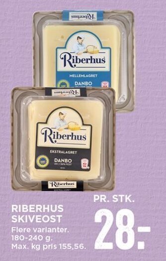 MENY Riberhus skiveost tilbud