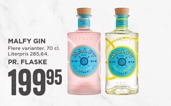 MENY Malfy gin tilbud