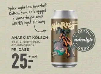 MENY Anarkist kõlsch tilbud