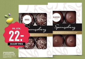 MENY Spangsberg flødeboller tilbud