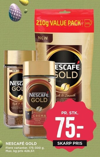 MENY Nescafé gold tilbud