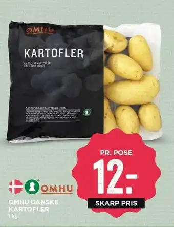 Omhu danske kartofler