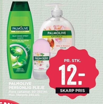 MENY Palmolive personlig pleje tilbud