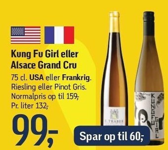 Kung fu girl eller alsace grand cru