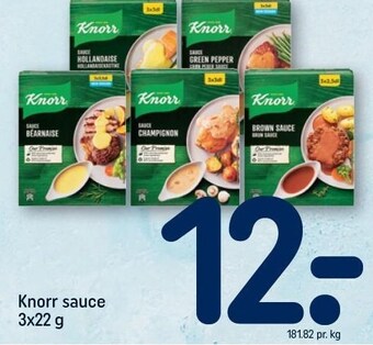REMA 1000 Knorr sauce tilbud