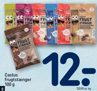 REMA 1000 Castus frugtstænger tilbud