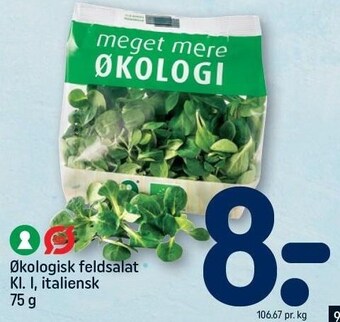REMA 1000 Økologisk feldsalat tilbud