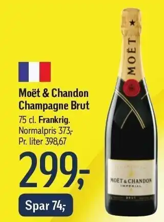 Føtex Moët & chandon champagne brut tilbud