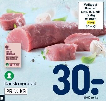 REMA 1000 Dansk mørbrad tilbud