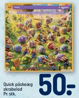 REMA 1000 Quick påskeæg tilbud