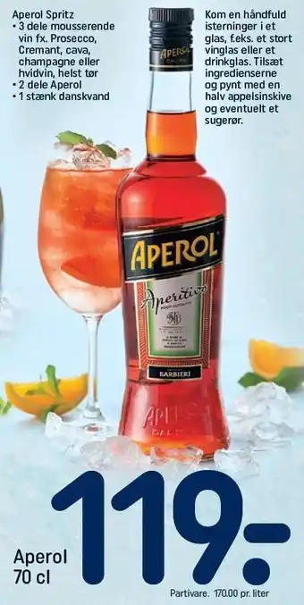 REMA 1000 Aperol tilbud