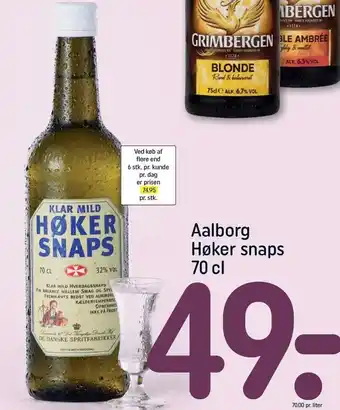 Aalborg høker snaps 60 cl