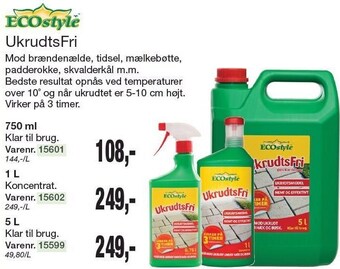 Harald Nyborg Ukrudtsfri tilbud