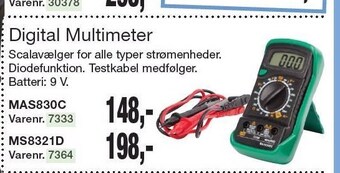 Digital multimeter