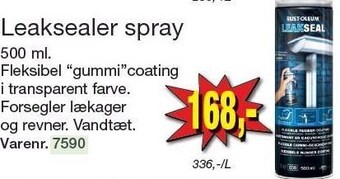 Leaksealer spray