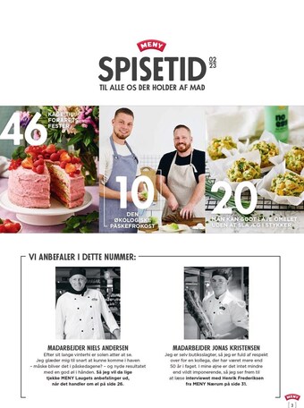 MENY Spisetid til alle os der holder af mad tilbud