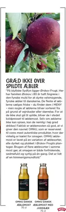 Græd ikke over spildte æbler