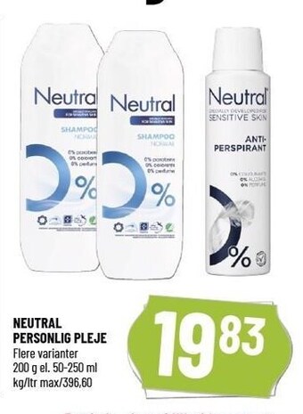 Løvbjerg Neutral personlig pleje tilbud
