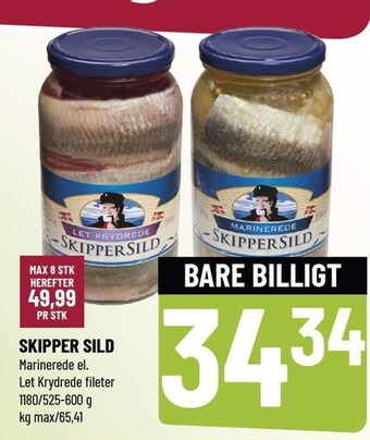 Løvbjerg Skipper sild tilbud