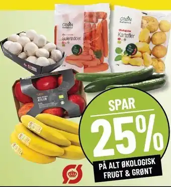 Løvbjerg Spar 25 på alt økologisk frugt og grønt tilbud