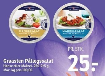 SPAR Graasten pålægssalat tilbud