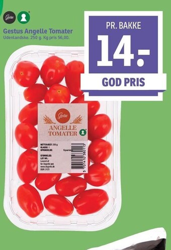 SPAR Gestus angelle tomater tilbud