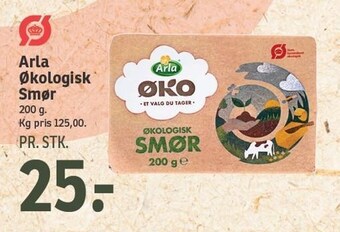 SPAR Arla økologisk smør tilbud