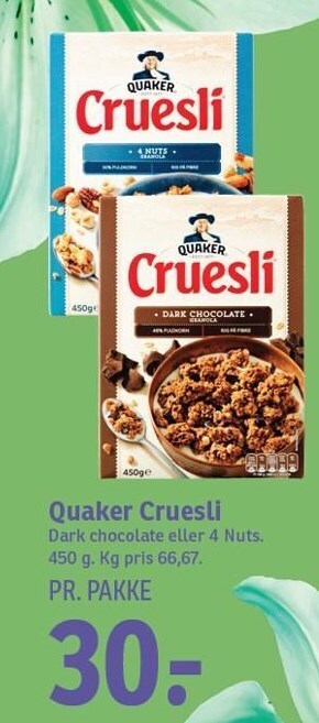 Quaker cruesli