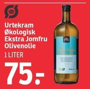 Urtekram økologisk ekstra jomfru olivenolie