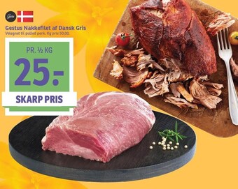 SPAR Gestus nakkefilet af dansk gris tilbud