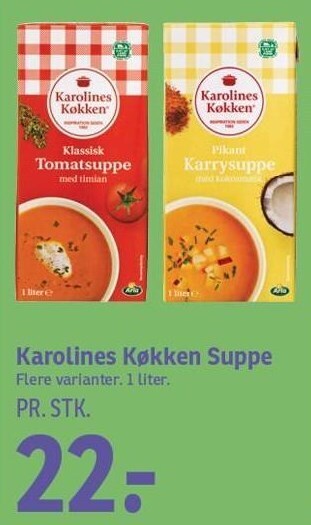 SPAR Karolines køkken suppe tilbud