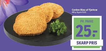 Cordon bleu af fjerkræ