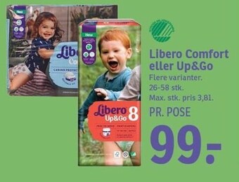SPAR Libero comfort eller up&go tilbud