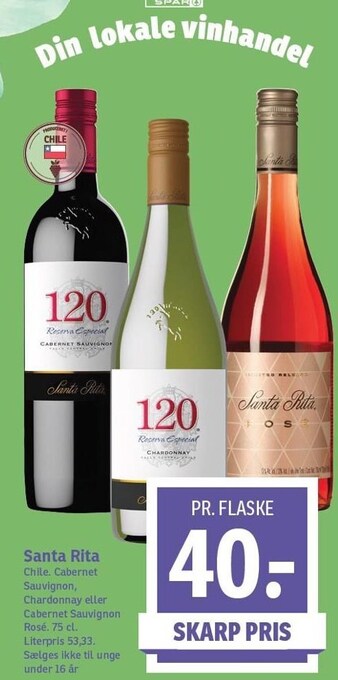 SPAR Santa rita tilbud