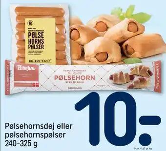 Pølsehornsdej Eller Pølsehornspølser 240-325g