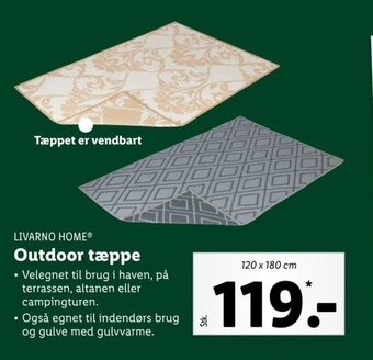Outdoor Tæppe