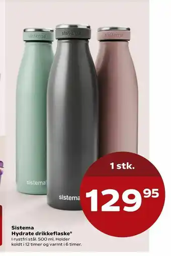 Kvickly Sistema Hydrate drikkeflaske tilbud