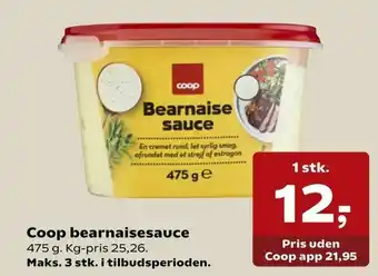 Kvickly Coop bearnaisesauce tilbud