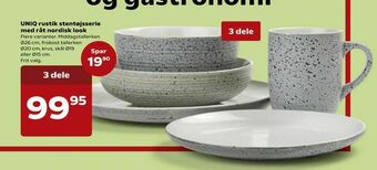 UNIQ rustik stentøjsserie med råt nordisk look