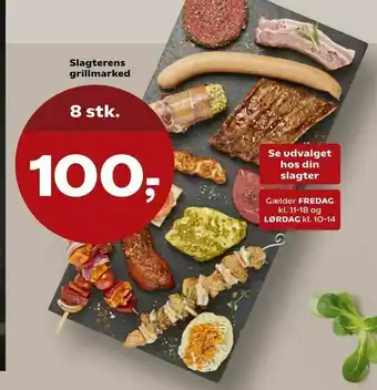 Kvickly Slagterens grillmarked tilbud