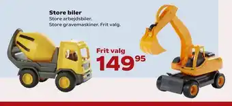 Kvickly Store biler tilbud