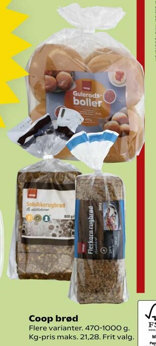 Kvickly Coop brød tilbud