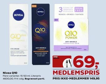 Kvickly Nivea Q10 tilbud
