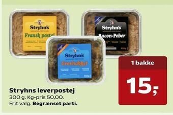 SuperBrugsen Stryhns leverpostej tilbud