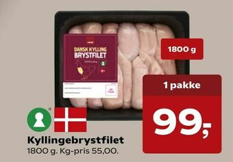 SuperBrugsen Kyllingebrystfilet tilbud