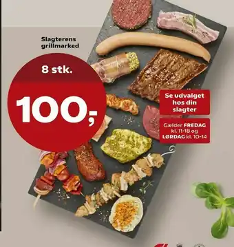 SuperBrugsen Slagterens grillmarked tilbud