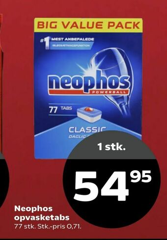 SuperBrugsen Neophos opvasketabs tilbud