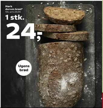 Mørk durum brød