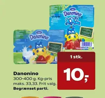 SuperBrugsen Danonino tilbud