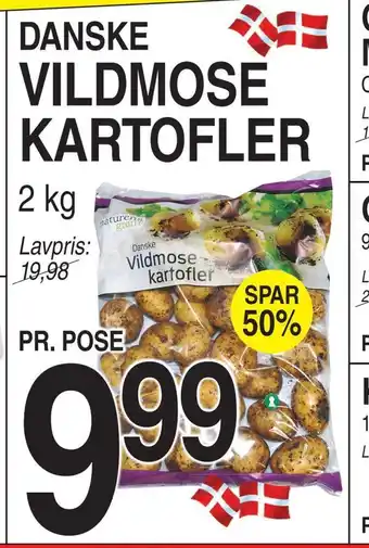 ABC Lavpris Vildmose kartofler tilbud